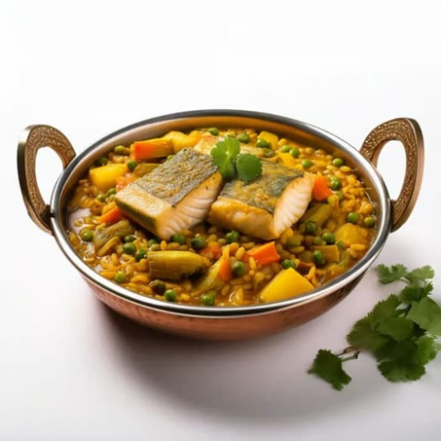 Fish Dhansak.