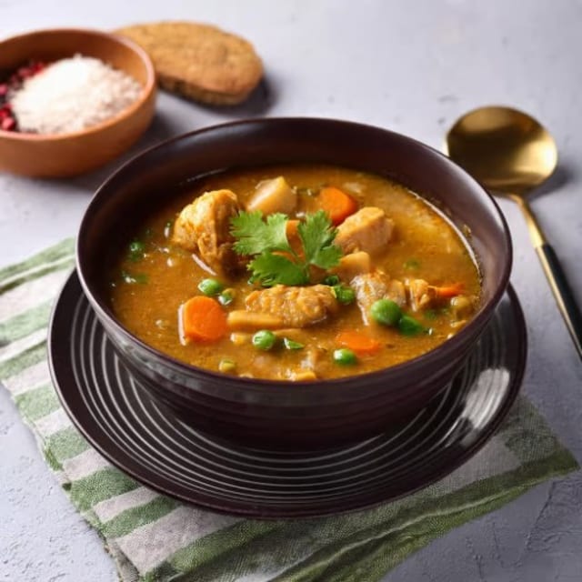 Lentil Chicken Soup.