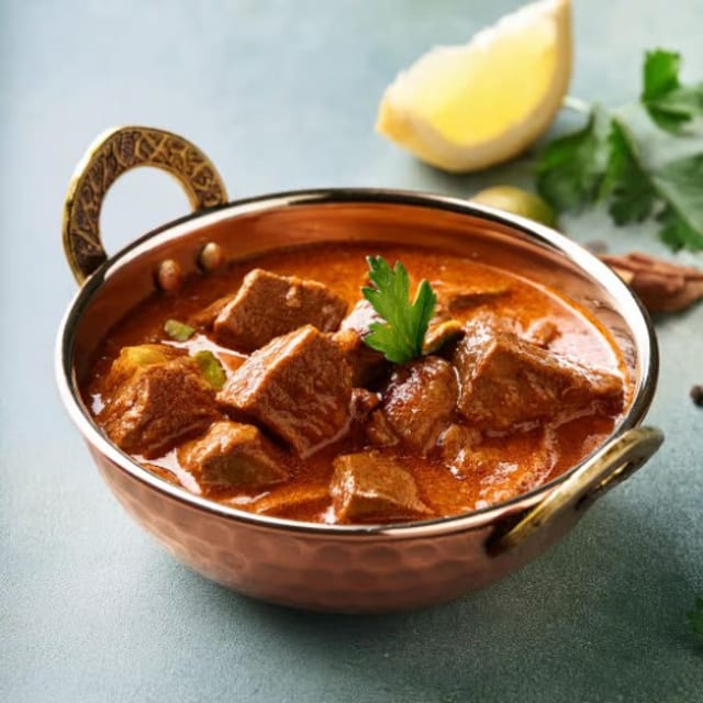 Lamb Madras Curry.