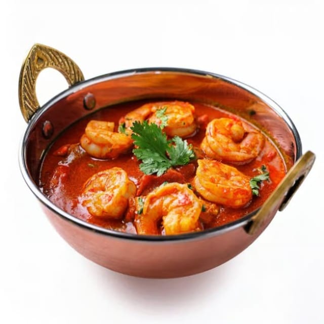Shrimp Traditional Curry.