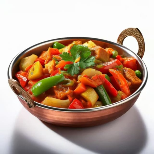 Veggies Jalfrezi.