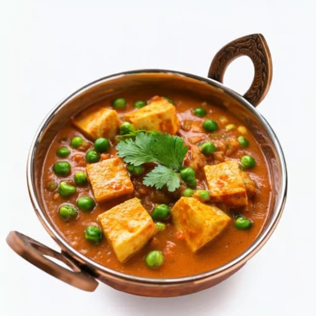 Mattar Paneer.