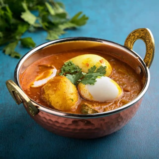 Traditional Egg Curry.