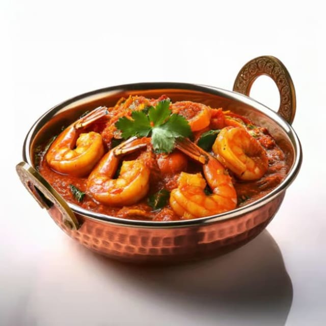 Shrimp Bhuna.