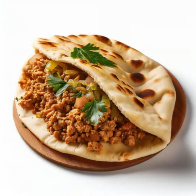 Chicken Keema Naan.