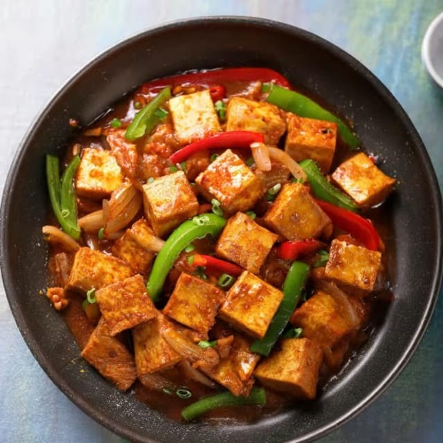 Chilli Paneer.