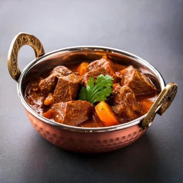 Lamb Jalfrezi.