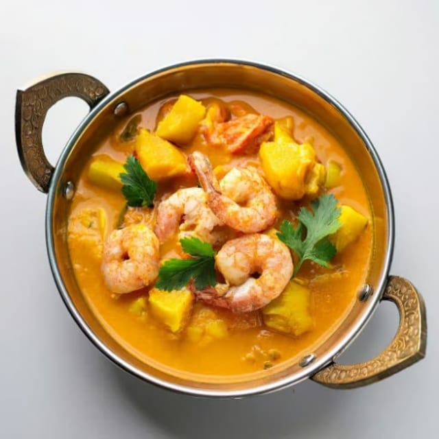 Shrimp Mango Curry.