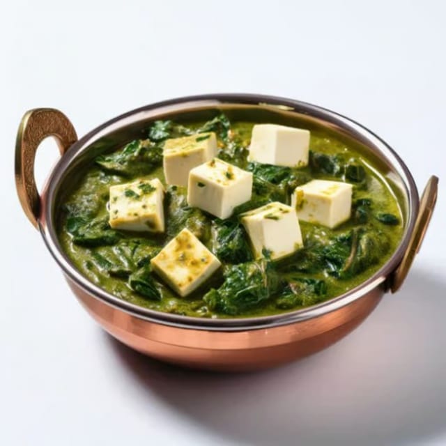 Saag Paneer.