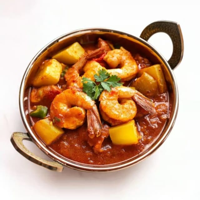 Shrimp Spicy Vindaloo.