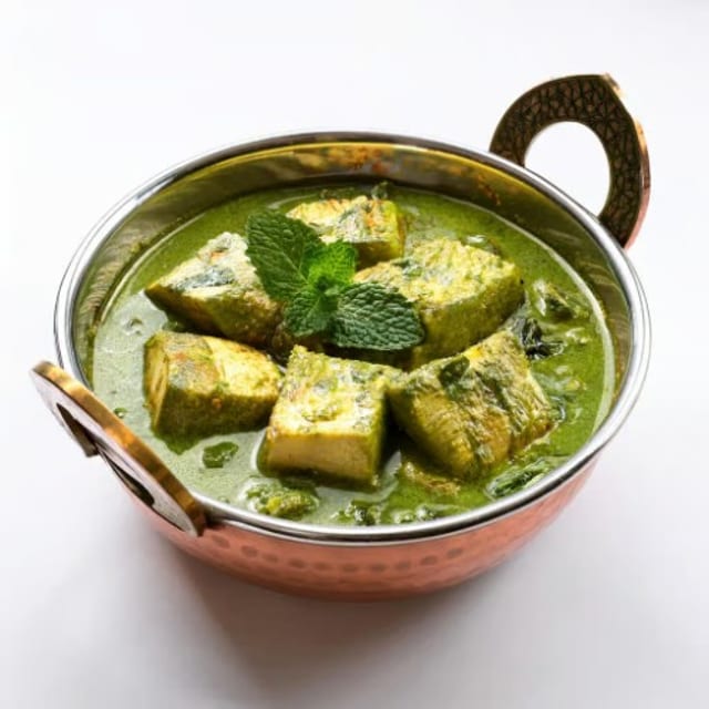 Fish Haryali Curry.