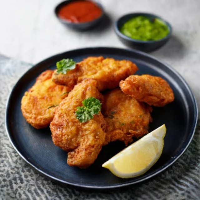 Fish Pakoras.