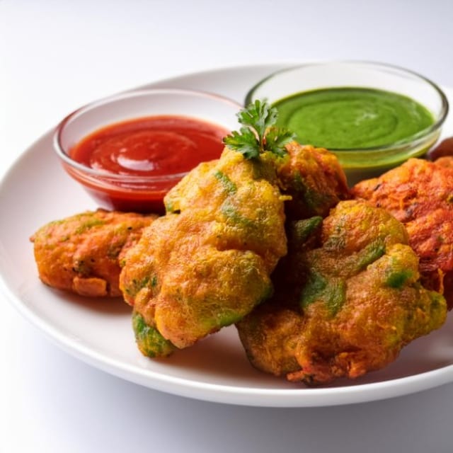 Vegetable Pakoras.
