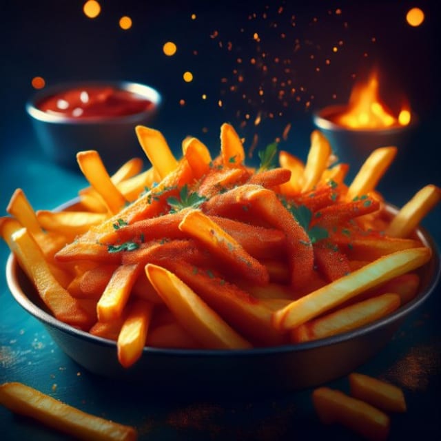 French Fries Masala.