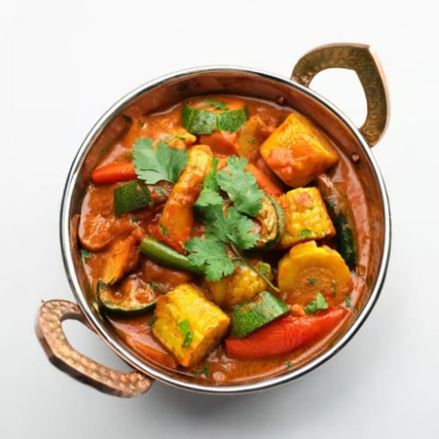 Mixed Veggies Tikka Masala.