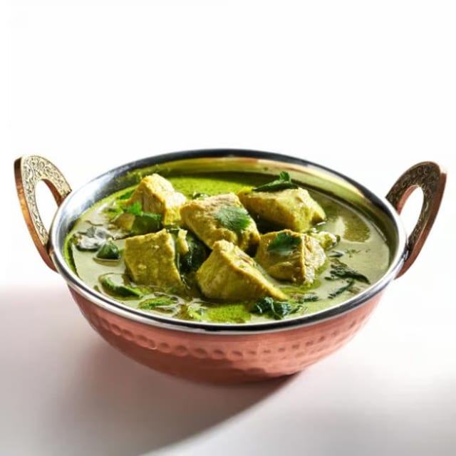 Chicken Haryali Curry.