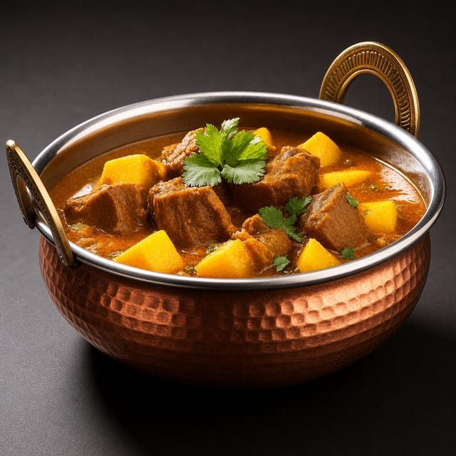 Lamb Mango Curry.