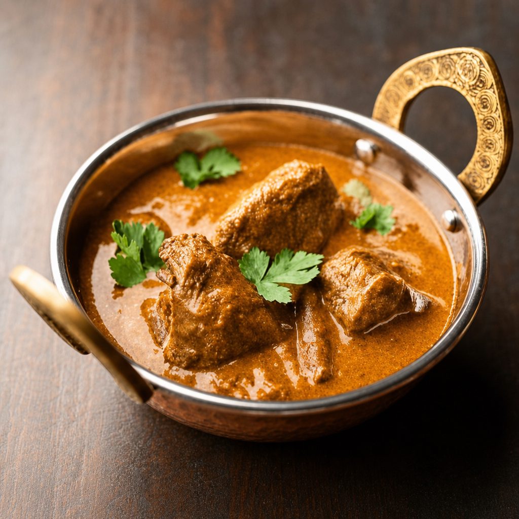 Lamb Tikka Masala.