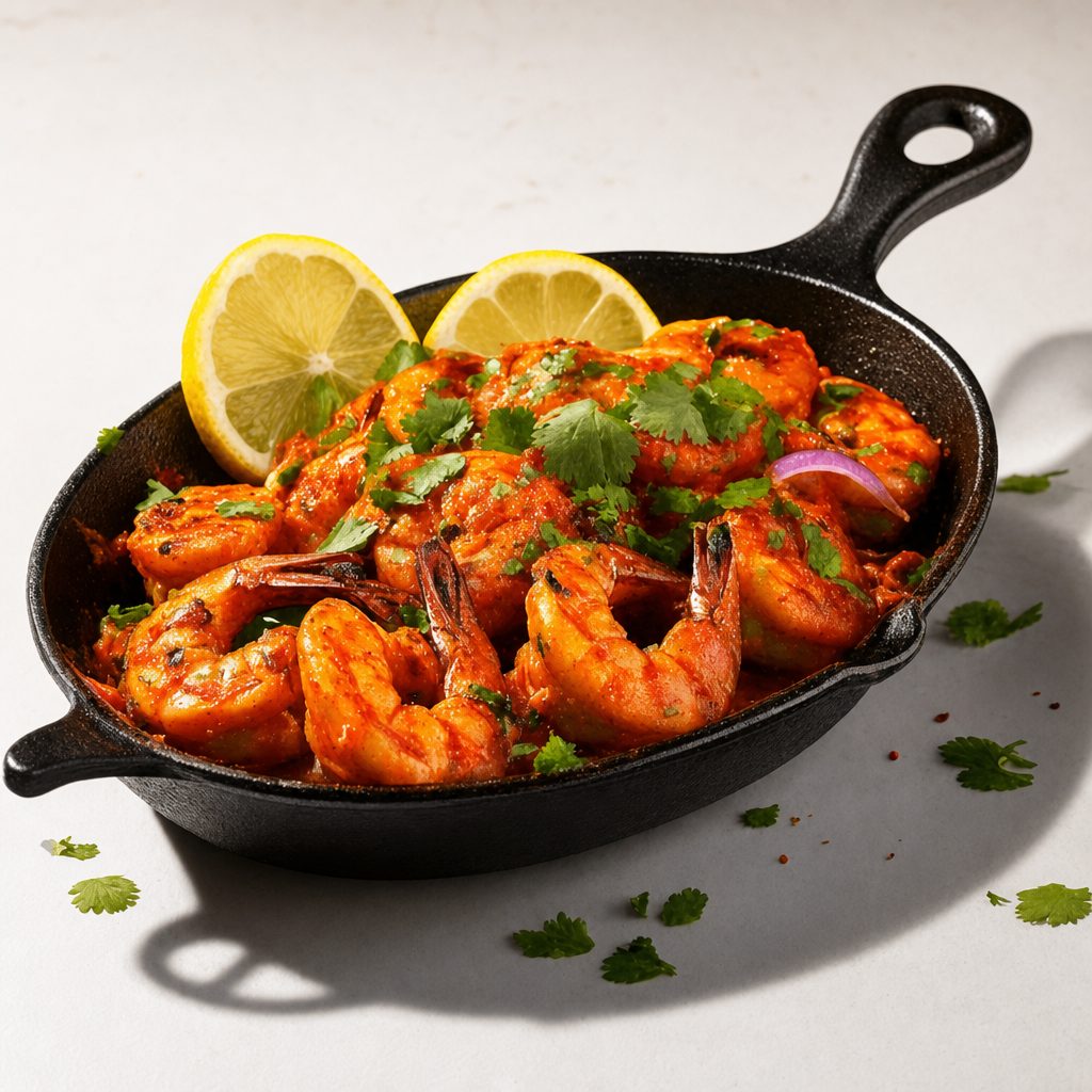 Tandoori Shrimp.