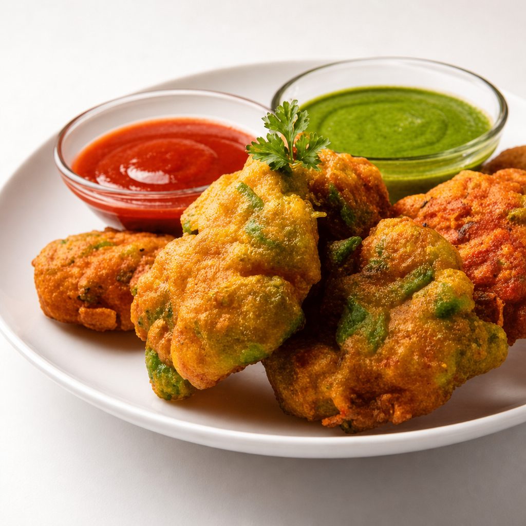 Vegetable Pakoras.