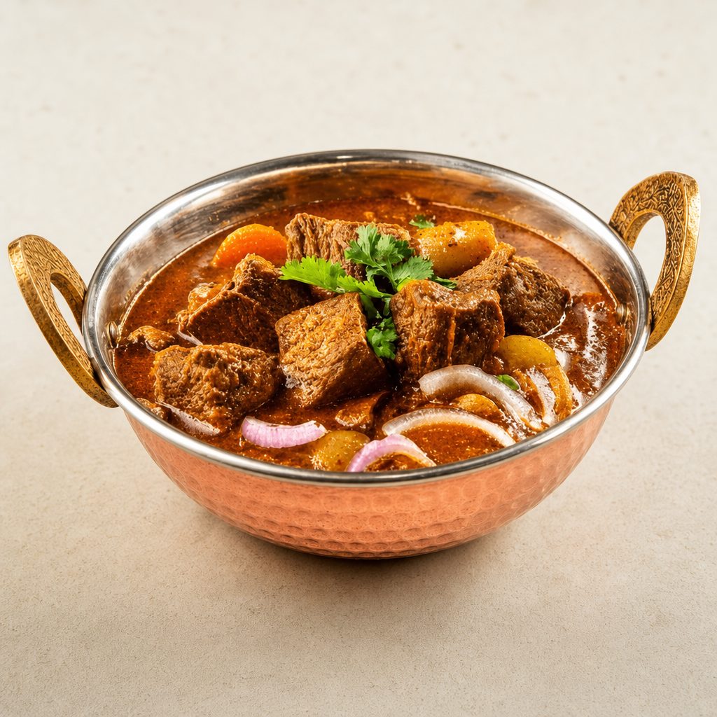 Goat Dhansak.
