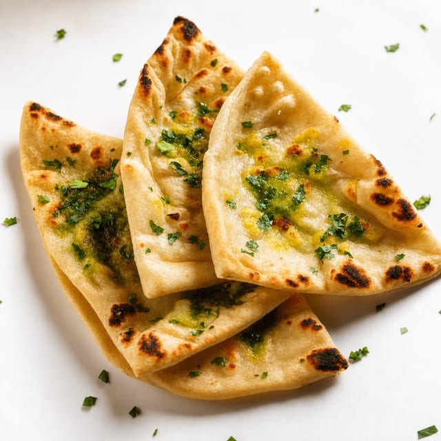Spicy Chili Garlic Naan.