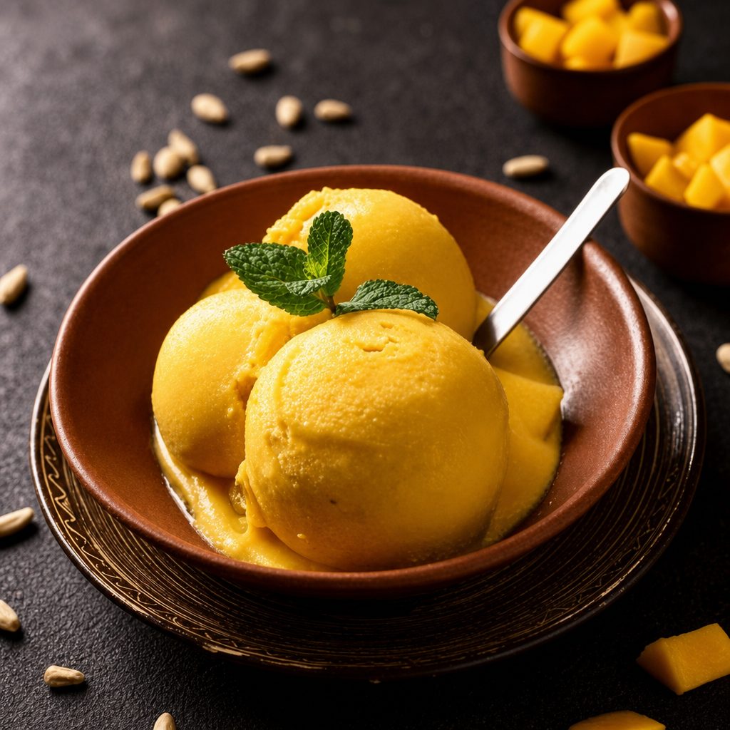 Mango Kulfi.