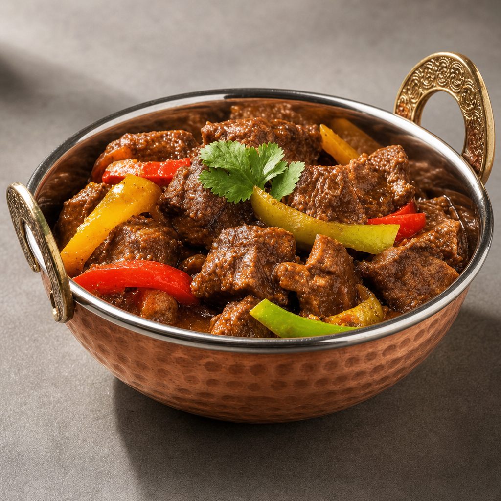 Goat Jalfrezi.