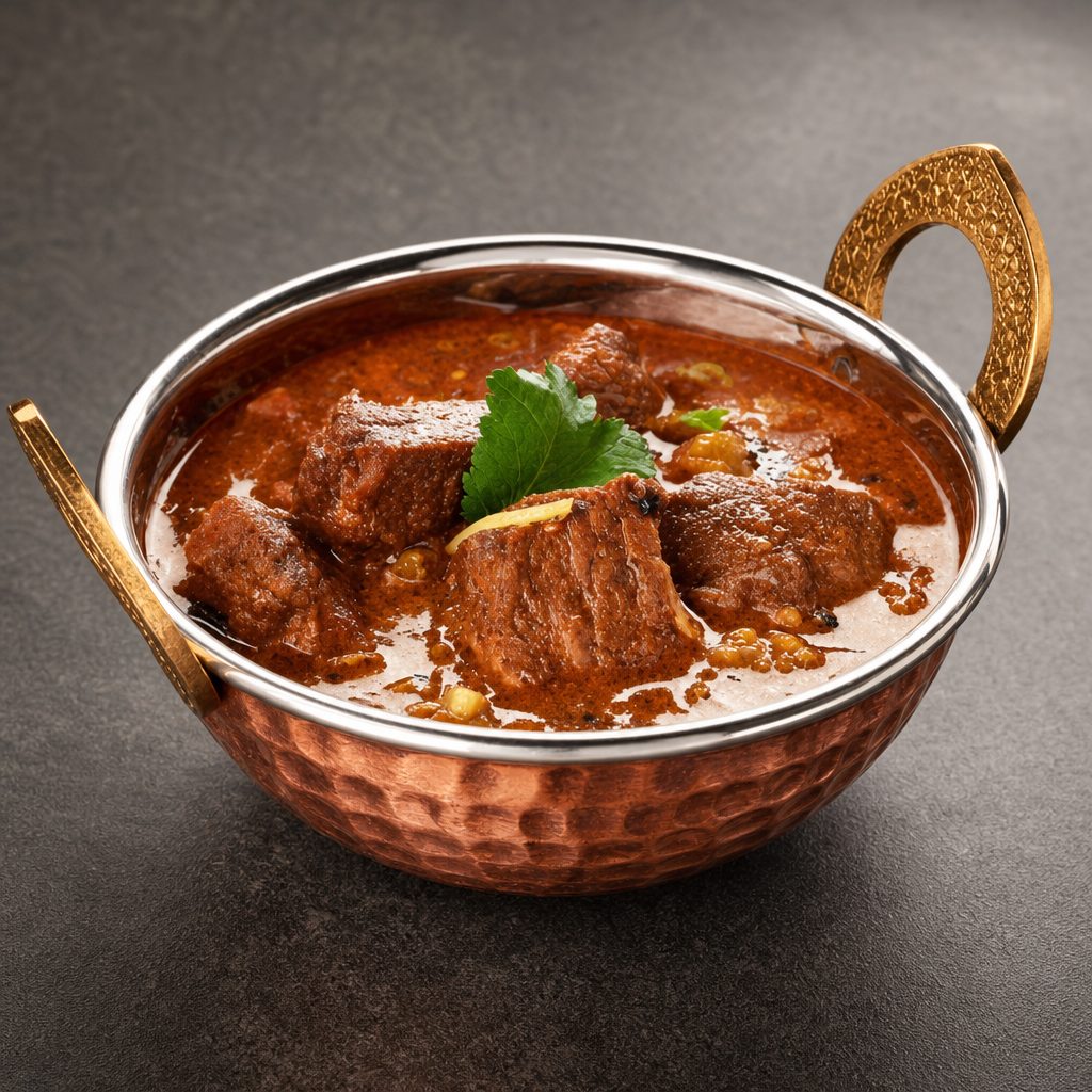 Lamb Dhansak.