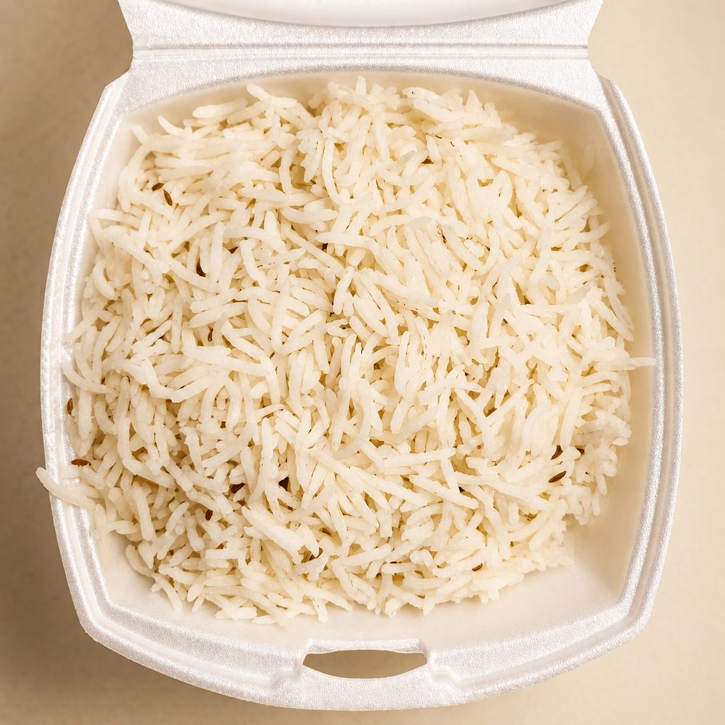 Half Basmati Rice.