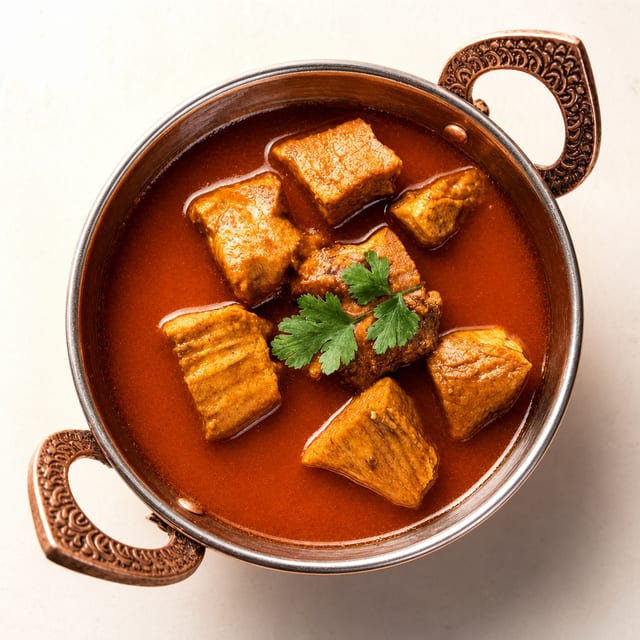 Fish Bhuna.