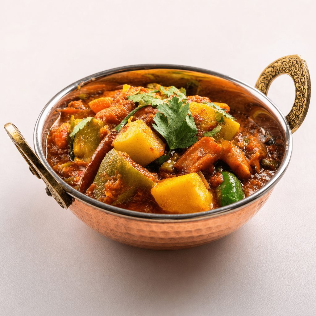 Vegetable Vindaloo.