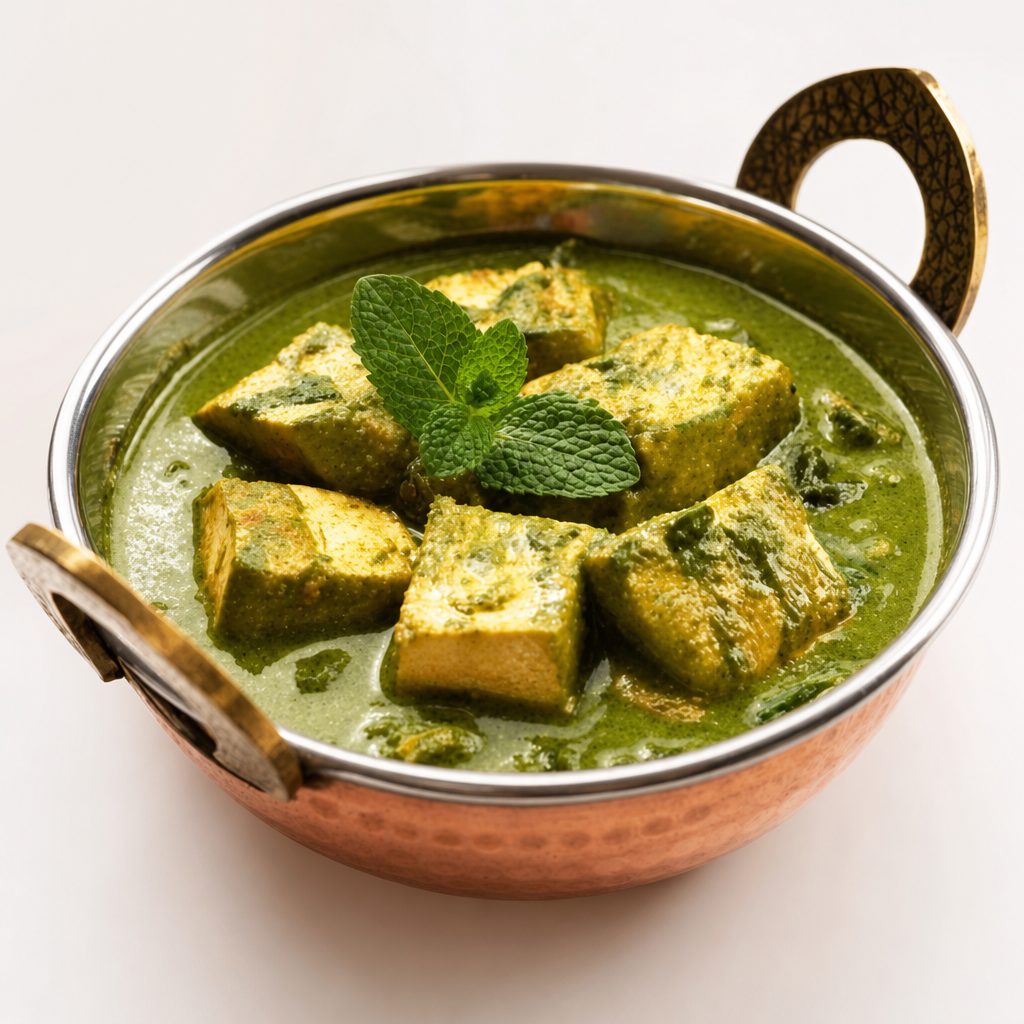Fish Haryali Curry.