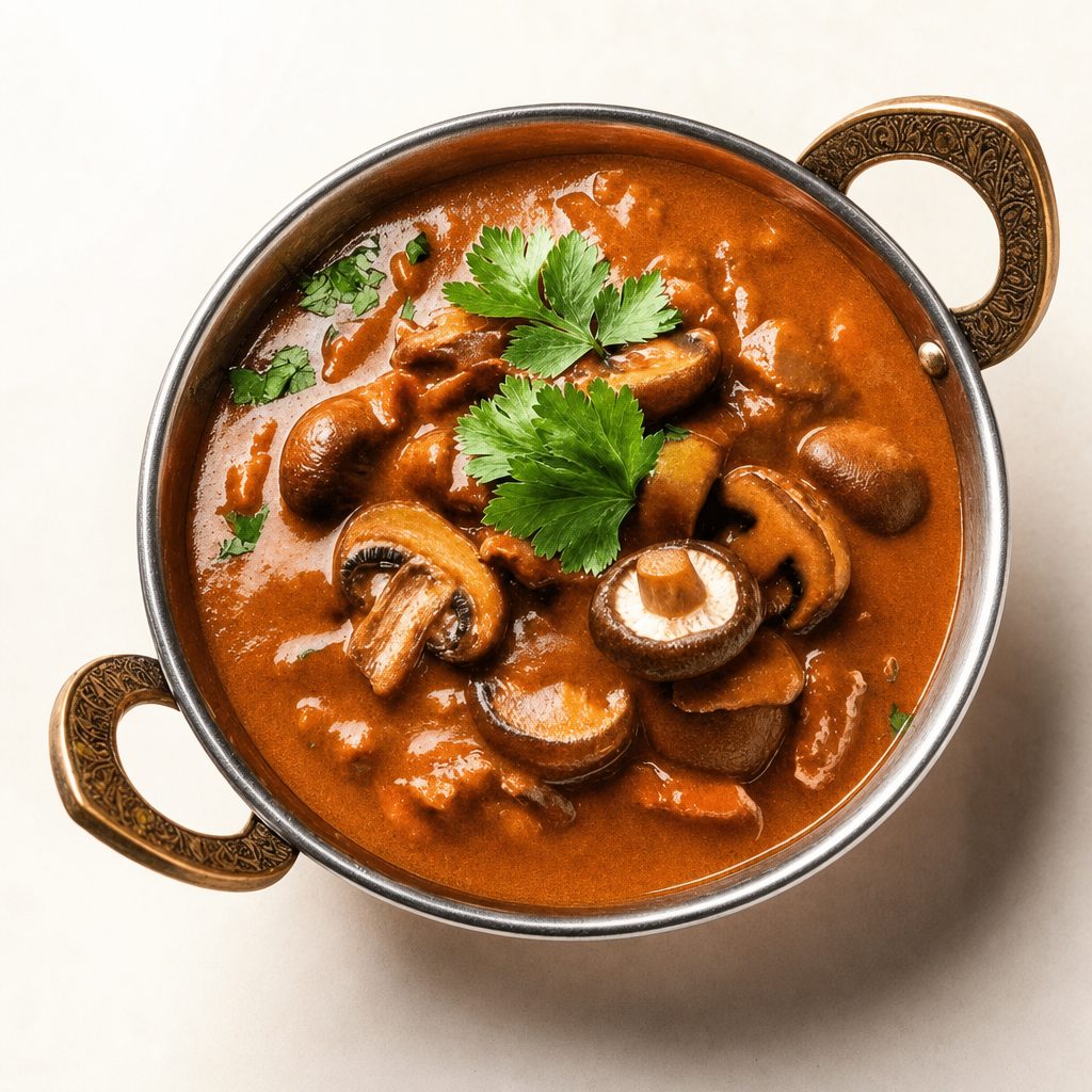 Mushroom Masala.