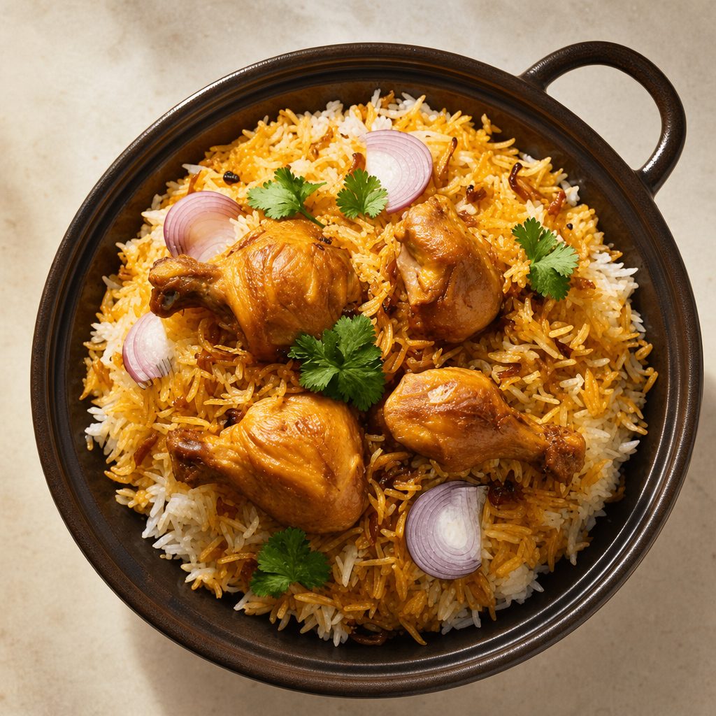 Chicken Biryani.