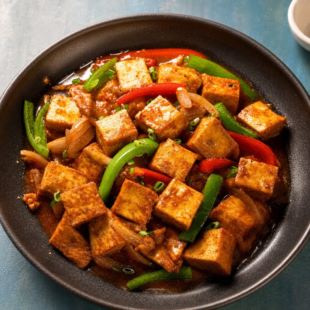 Chilli Paneer.