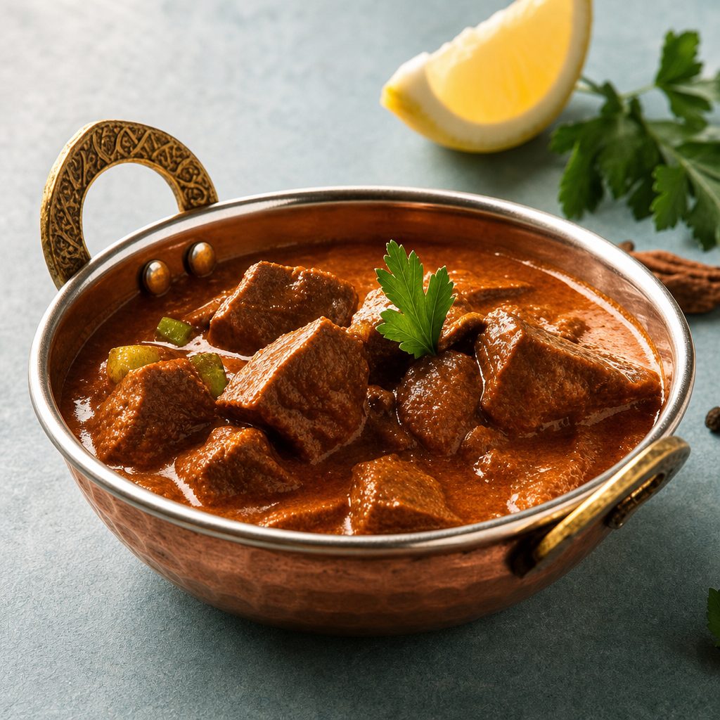 Lamb Madras Curry.