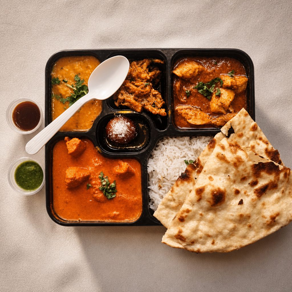Vegetarian Lunch Box.