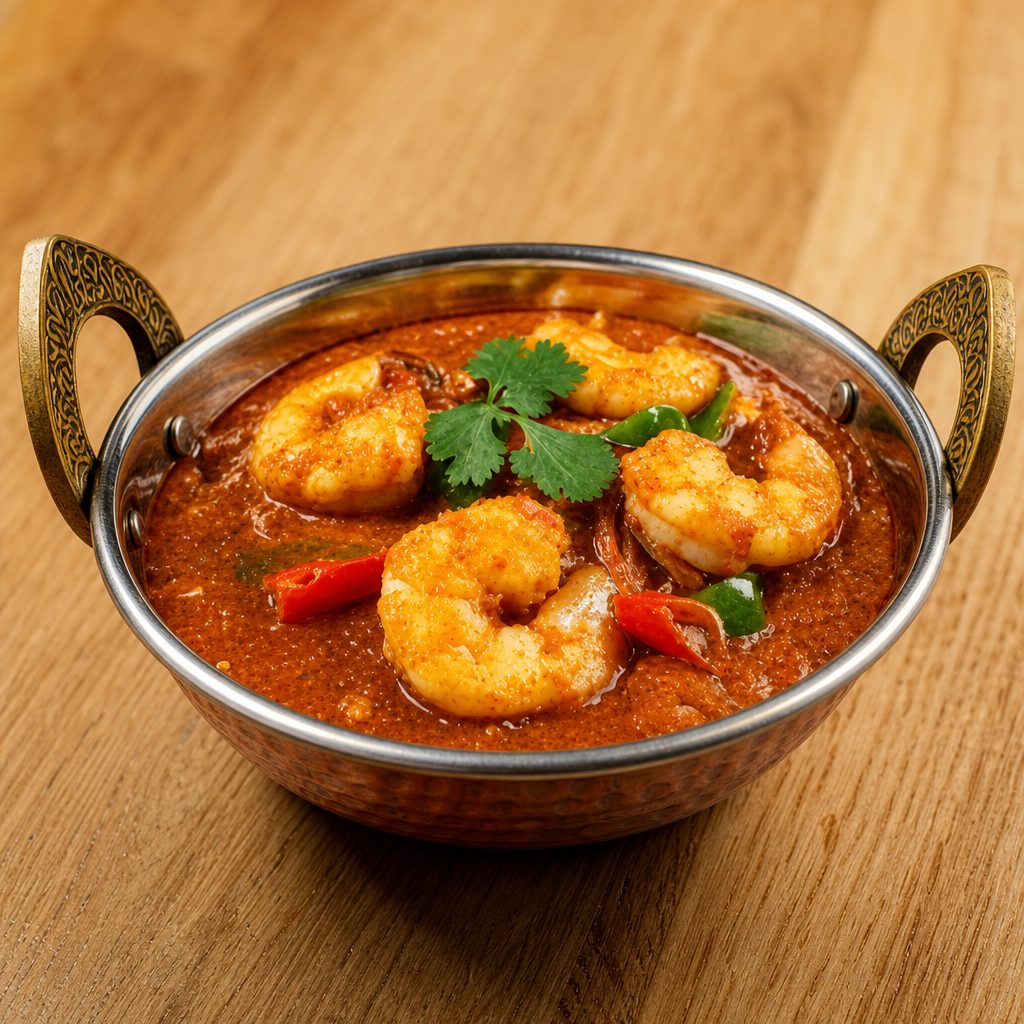 Shrimp Kadai.