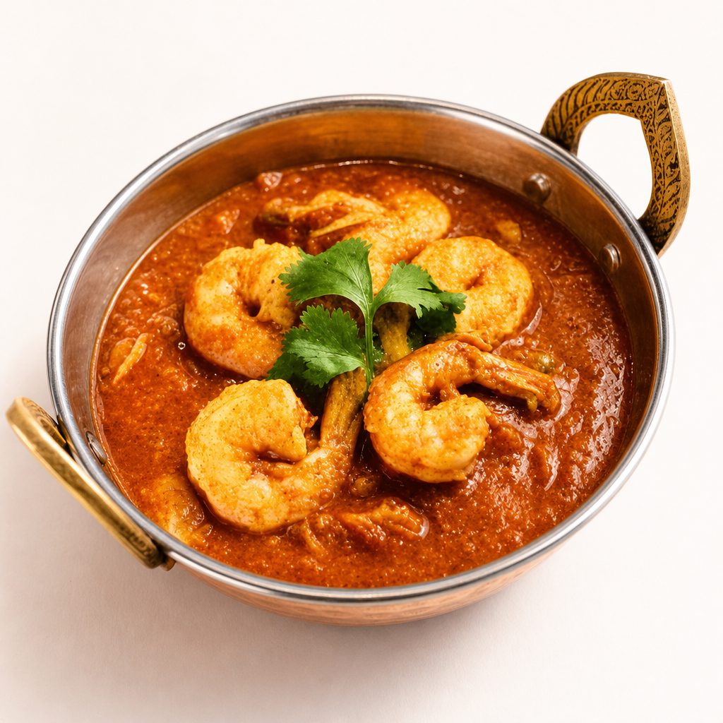 Shrimp Butter Masala.