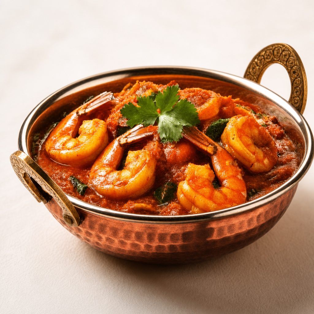 Shrimp Biryani.