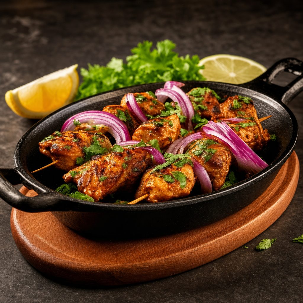 Chicken Tikka Kabab.
