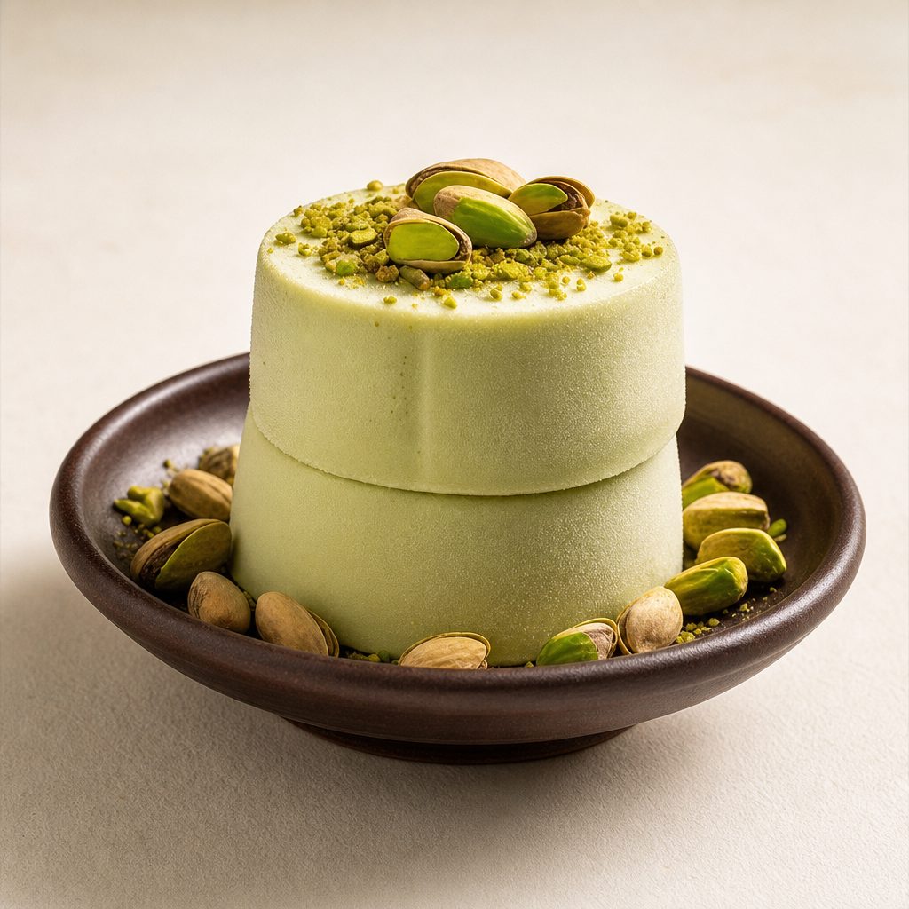 Pistachio Kulfi.