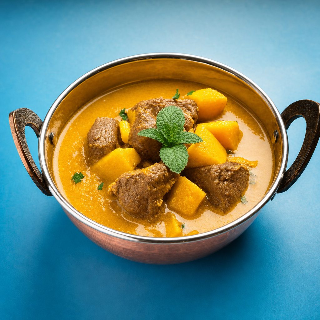 Goat Mango Curry.