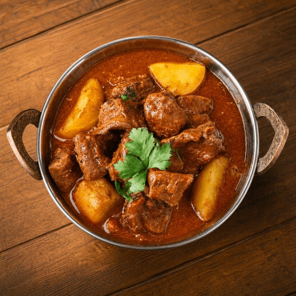 Goat Spicy Vindaloo.