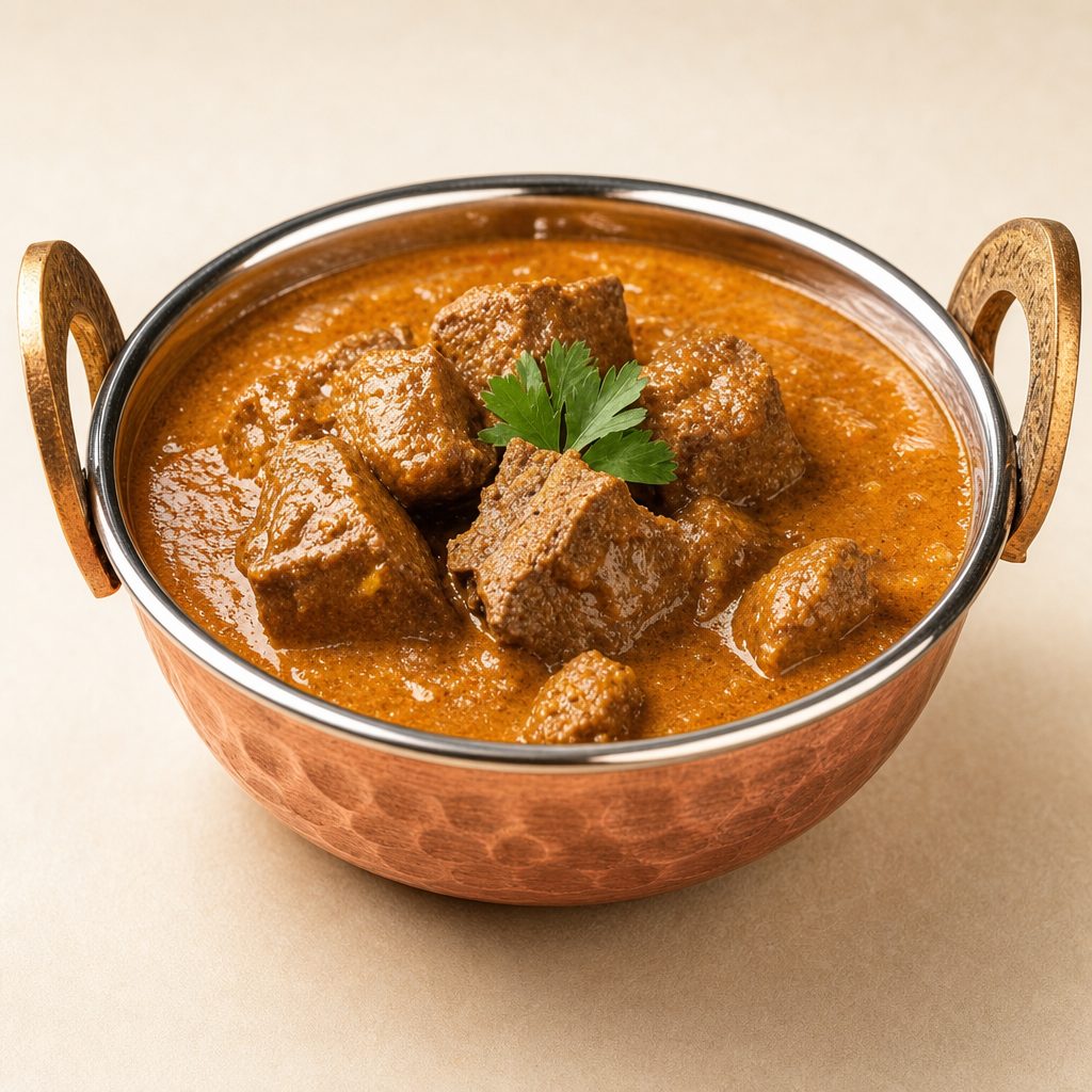 Goat Tikka Masala.