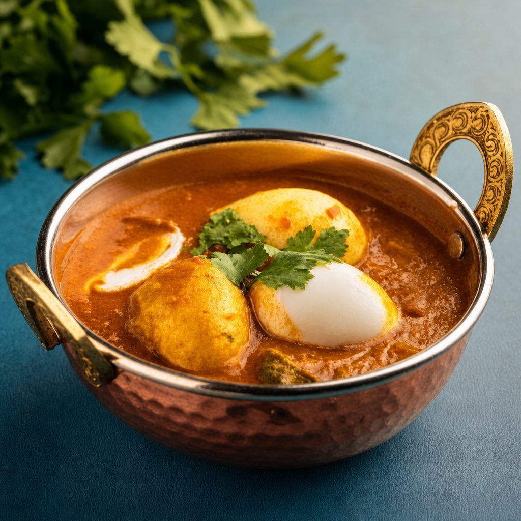 Traditional Egg Curry.