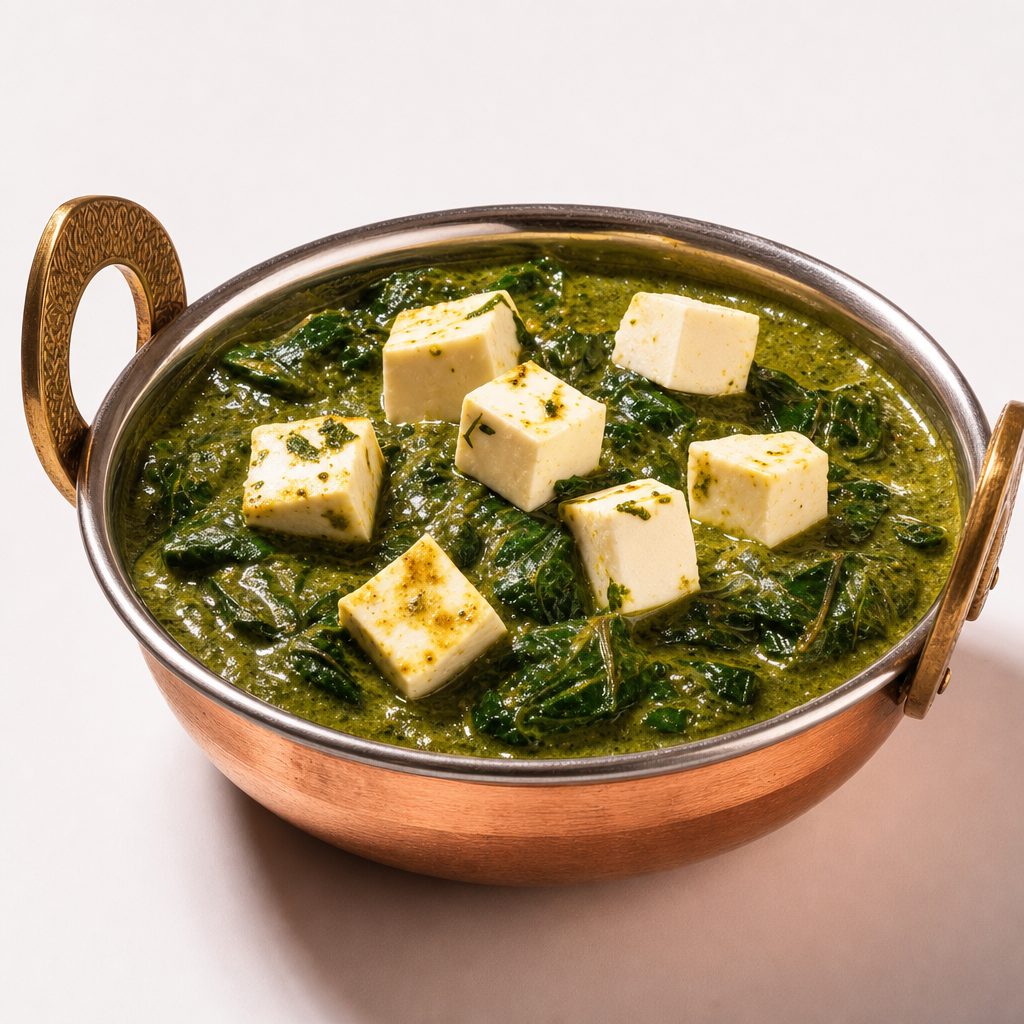 Saag Paneer.