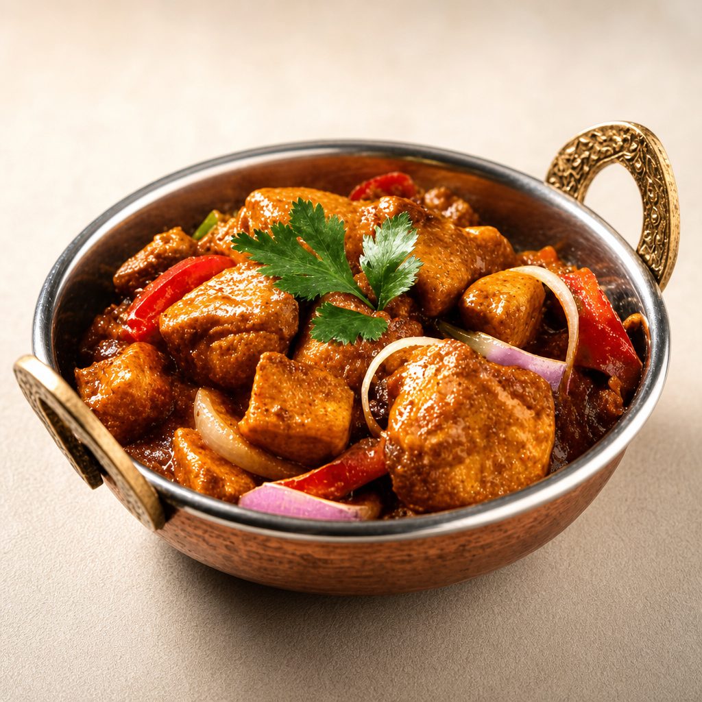 Chicken Jalfrezi.