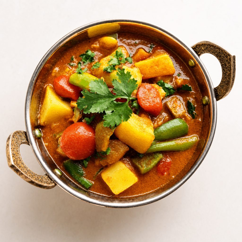 Mixed Veggies Curry.